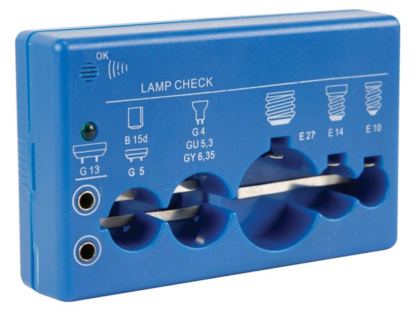 Velleman VTTEST8 tester žarulja za G13, B15d/G5, G4/GU5.3/GY6.35, E27, E14 i E10
