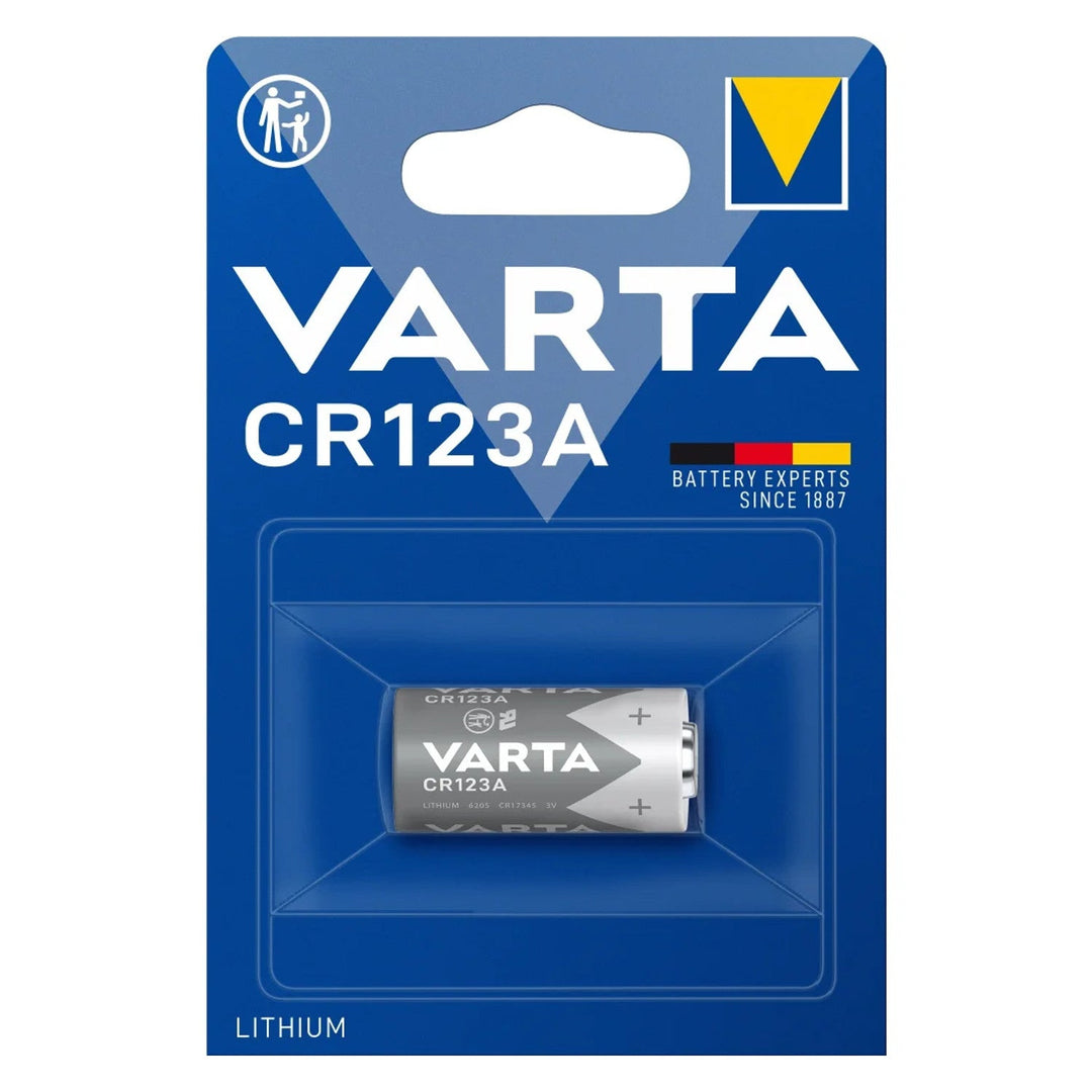 Varta CR123 3V 1430 mAh litijska baterija za elektroničke uređaje