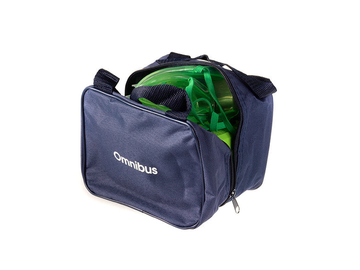 BR-CN116B Omnibus zeleni inhalator – set, 2 maske, torba