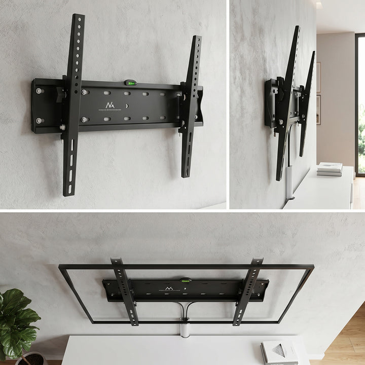 Maclean TV nosač, max. VESA 400x400, 32-75", do 40 kg, crni, MC-665