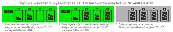 EverActive NC450 punjač baterija AA/AAA R3 R6