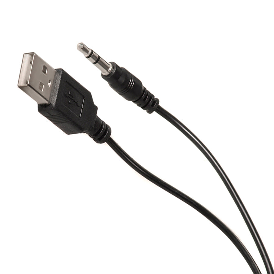 6W USB srebrni i crni Audiocore AC870 B zvučnici za računalo
