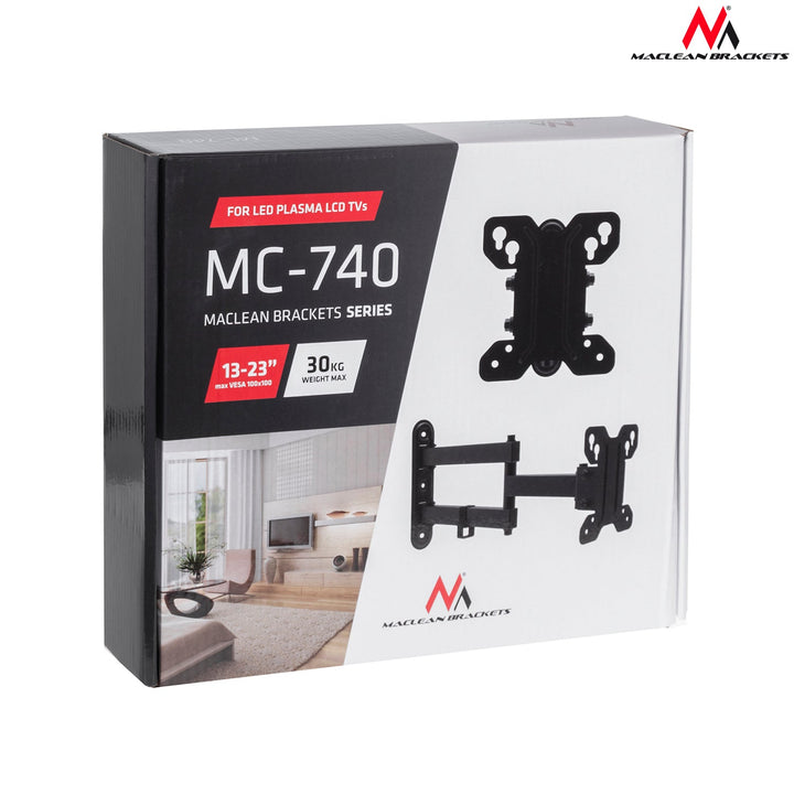 Maclean TV nosač, max. VESA 100x100, 13-32", 30 kg, MC-740