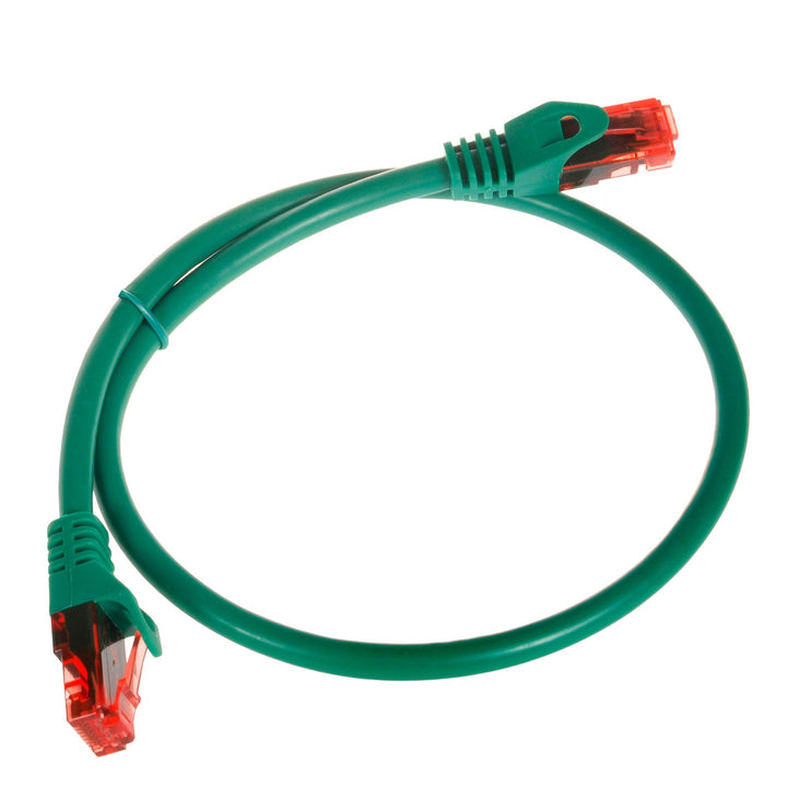 LAN mrežni kabel, Ethernet RJ45 UTP Cat6, 0,5 m, Maclean MCTV-300 G