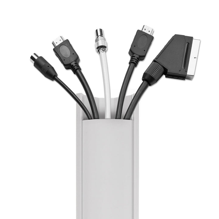 Maclean zaštitna traka za kabel, s trakom, bijela, 1,5 m, 73×42 mm, MCTV-577