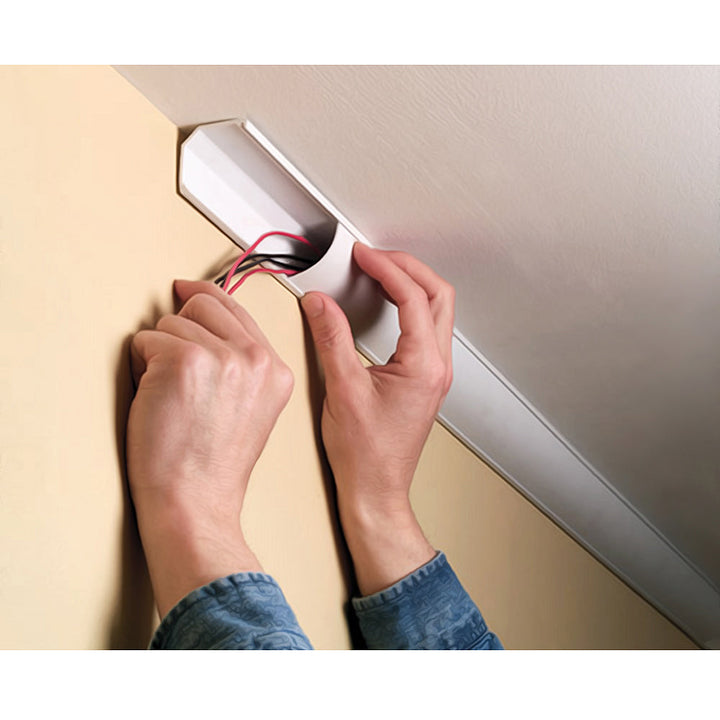 Maclean zaštitna traka za kabel, s trakom, bijela, 1,5 m, 73×42 mm, MCTV-577