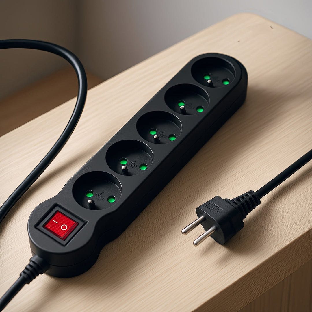 Maclean Energy MCE183 produžni kabel s 5 utičnica i prekidačem