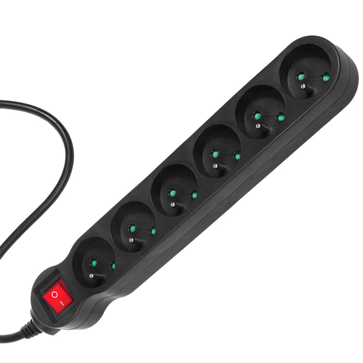 Maclean Energy MCE188 produžni kabel s 6 utičnica i prekidačem