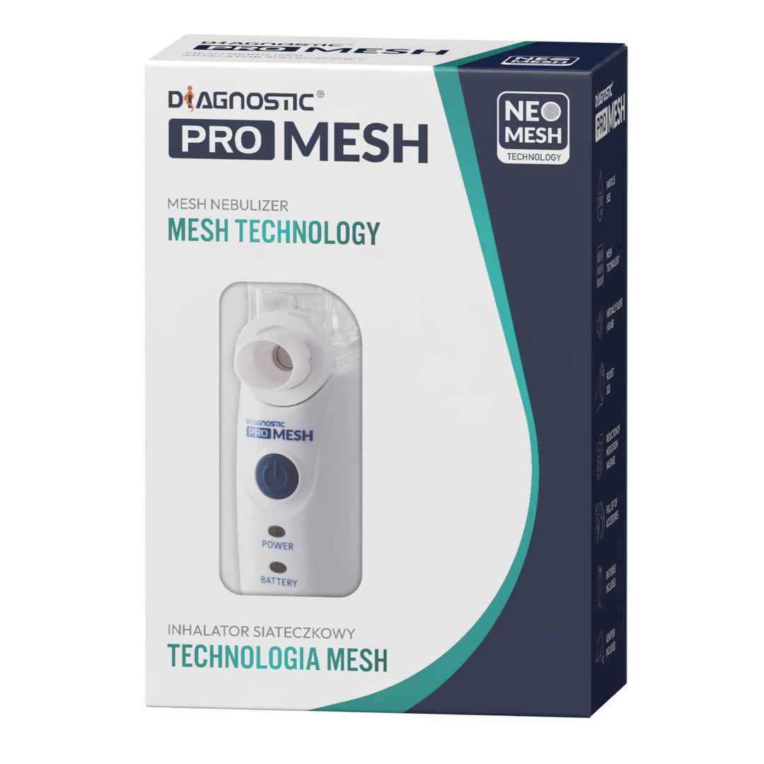 Diagnostic Pro Mesh nebulizator – set od 2 maske i torbica za nošenje