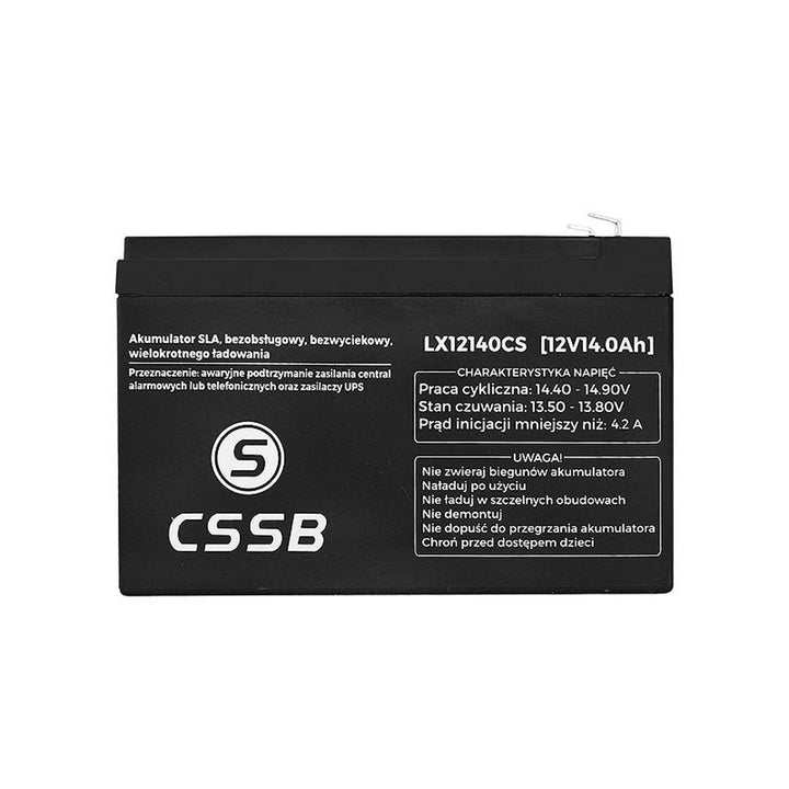 12V 14Ah gel baterija bez održavanja, nepropusna LX12140