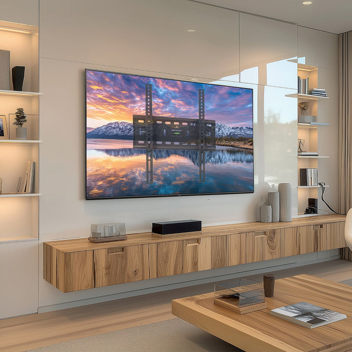 Držač za TV od 26 do 65 inča, max. 45 kg, VESA 400x400, crna