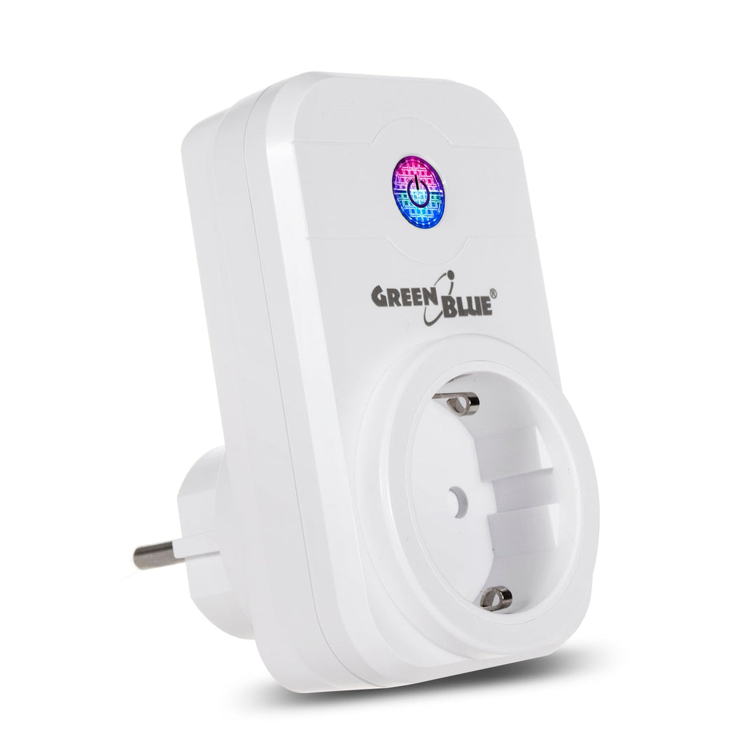 GreenBlue GB155G pametna WiFi utičnica može se upravljati putem iOS ili Android aplikacije.