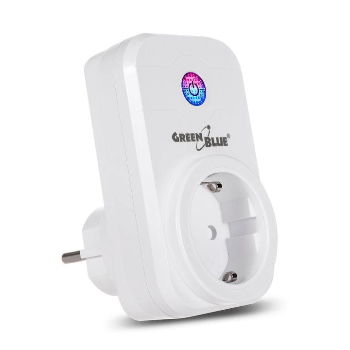 GreenBlue GB155G pametna WiFi utičnica može se upravljati putem iOS ili Android aplikacije.