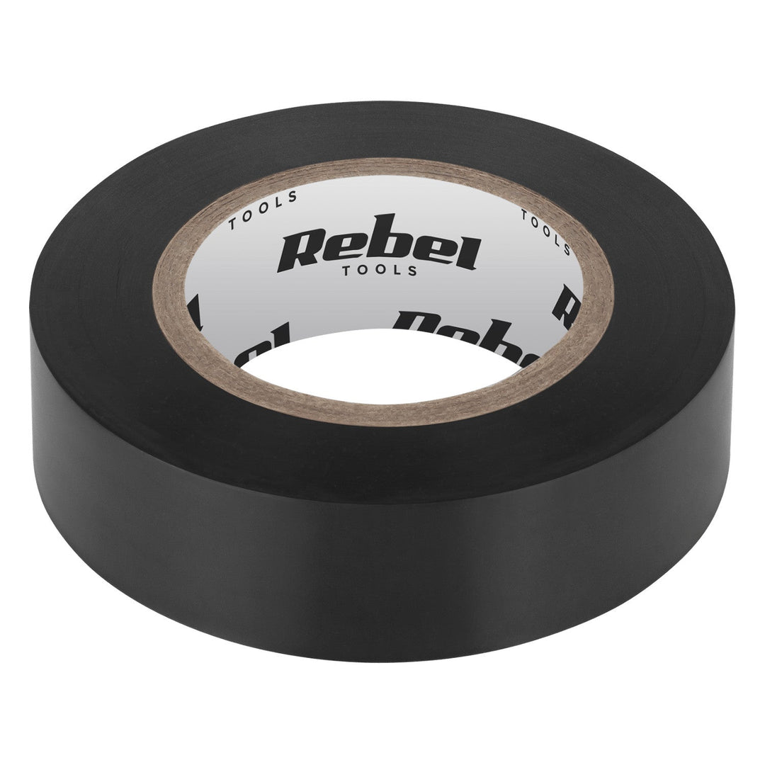 REBEL ljepljiva izolacijska traka (0,13 mm x 19 mm x 10 jardi) crna