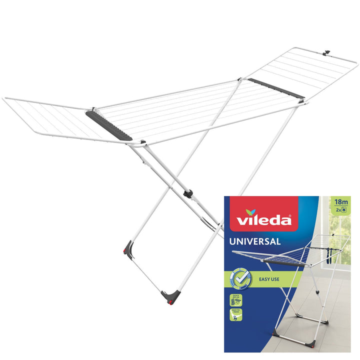Vileda Universal sklopivi sušilica za rublje s kotačima, 18 m