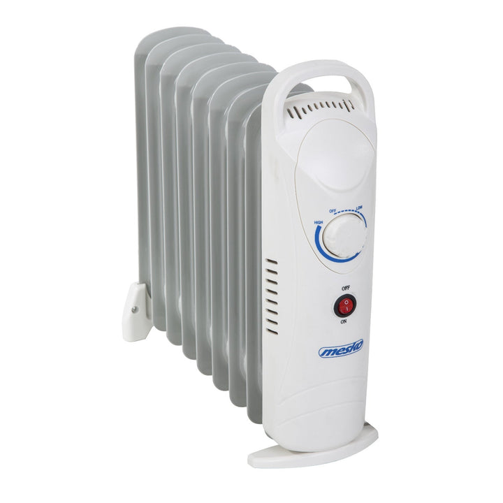 Mesko uljem punjeni radijator, 9 rebra, 1000 W, kontrola temperature, sivi, MS 7805