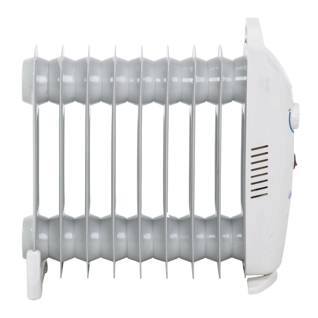 Mesko uljem punjeni radijator, 9 rebra, 1000 W, kontrola temperature, sivi, MS 7805
