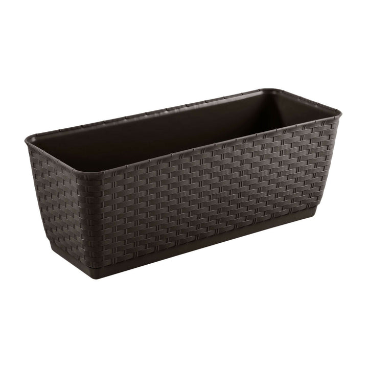 Pravokutni spremnik s kukicama Prosperplast Ratolla PW DRL400PW 440U umbra