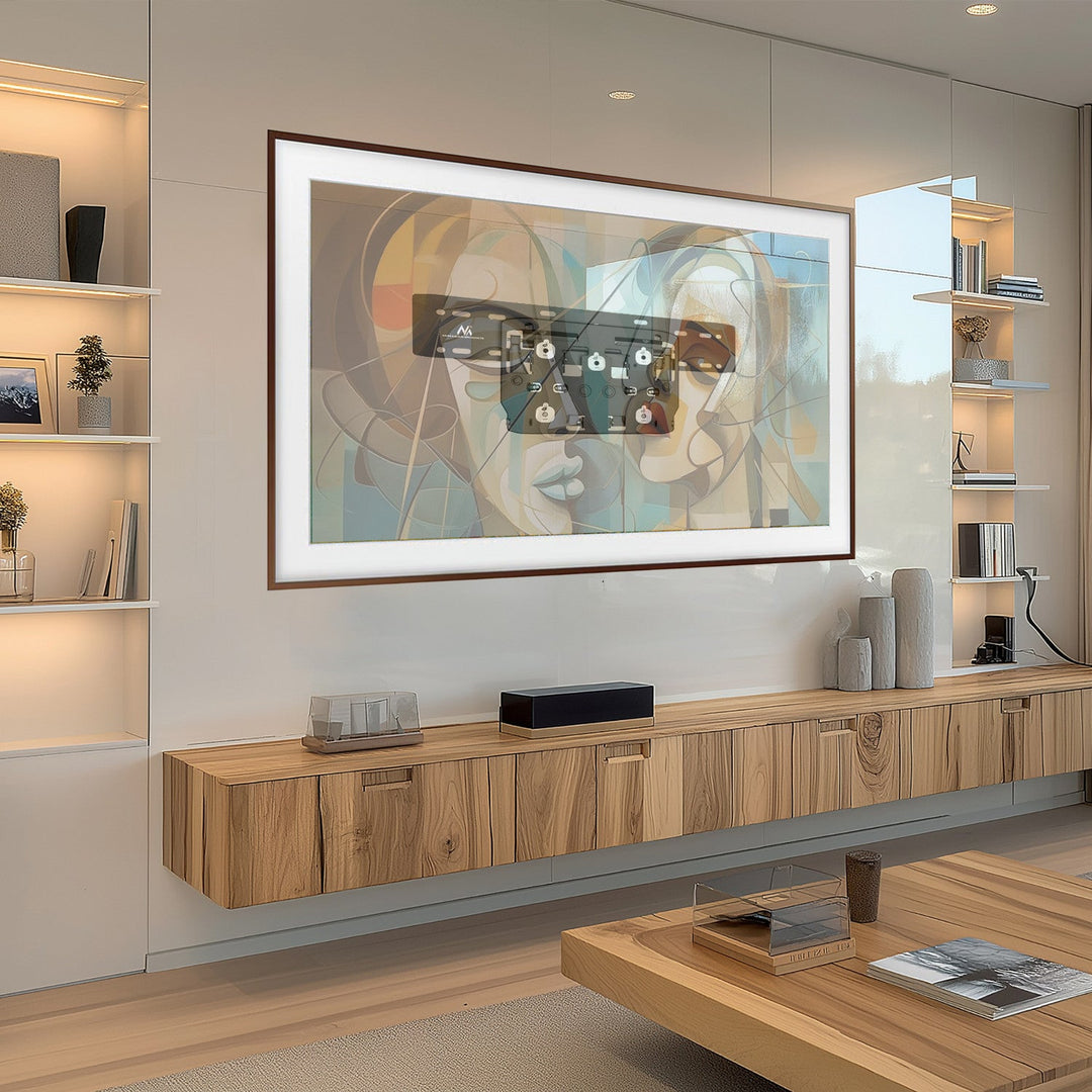 QLED Q7/Q8/Q9/Q7FN/Q9FN držač za TV 75" Maclean MC-837, nosivost do 50 kg, kompatibilan sa Samsung QLED TV-ovima