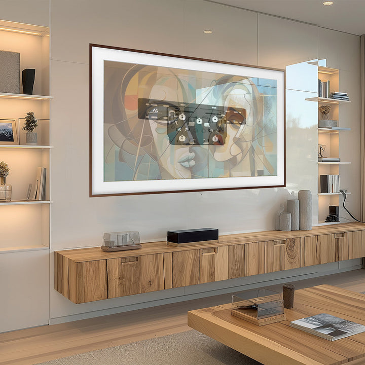 QLED Q7/Q8/Q9/Q7FN/Q9FN držač za TV 75" Maclean MC-837, nosivost do 50 kg, kompatibilan sa Samsung QLED TV-ovima