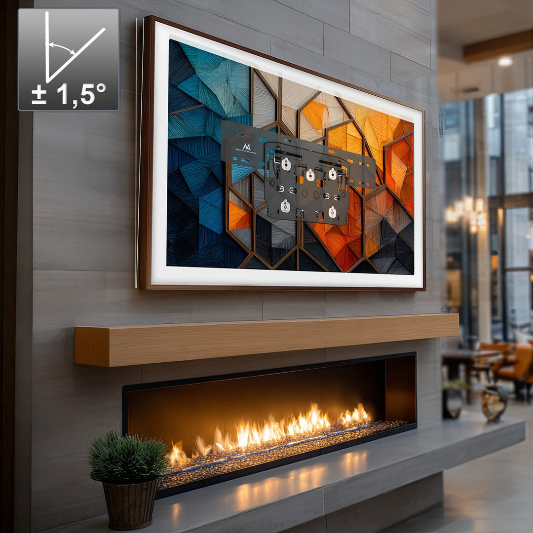 QLED Q7/Q8/Q9/Q7FN/Q9FN držač za TV 75" Maclean MC-837, nosivost do 50 kg, kompatibilan sa Samsung QLED TV-ovima