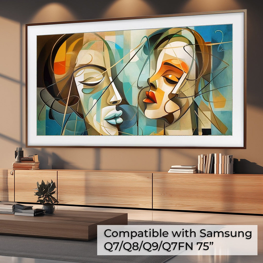 QLED Q7/Q8/Q9/Q7FN/Q9FN držač za TV 75" Maclean MC-837, nosivost do 50 kg, kompatibilan sa Samsung QLED TV-ovima