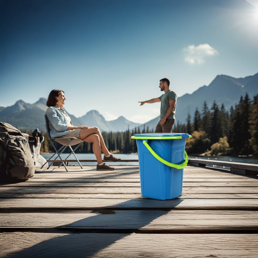 GreenBlue GB320BL prijenosni WC za plovila, boja limeta