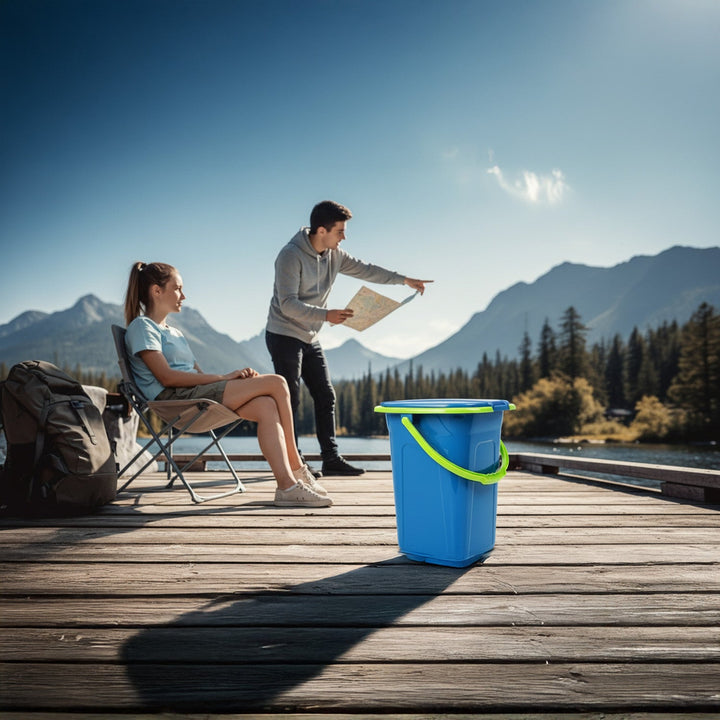 GreenBlue GB320BL prijenosni WC za plovila, boja limeta
