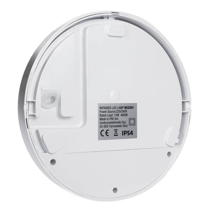 LED lampa s infracrvenim senzorom pokreta MCE291 W 1100 lm 15 W IP54 Maclean Energy, bijela