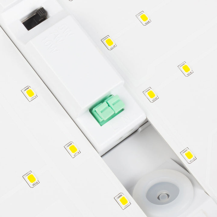 Maclean LED lampa, kućni broj, sa senzorom sumraka, bijela, max. 10 W, IP65, neutralna boja (4000 K), max. 1000 lm, MCE292 W
