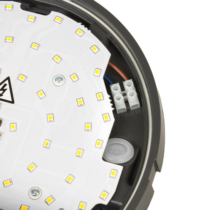 LED lampa s infracrvenim senzorom pokreta MCE291 GR 1100 lm 15 W IP54 Maclean Energy, siva