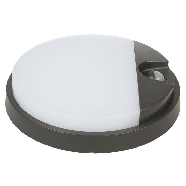 LED lampa s infracrvenim senzorom pokreta MCE291 GR 1100 lm 15 W IP54 Maclean Energy, siva