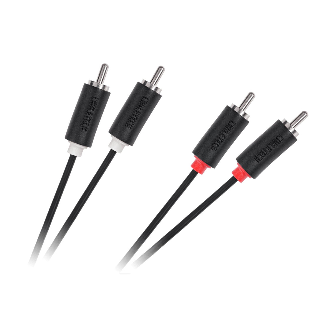 2RCA-2RCA audio-video kabel, 1,8 m, Cabletech standard