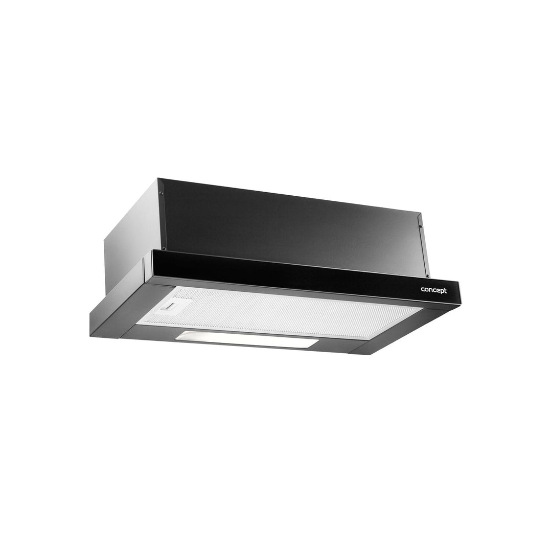 Koncept OPV3560BC 60 cm izvlačna ugradbena kuhinjska napa – crna