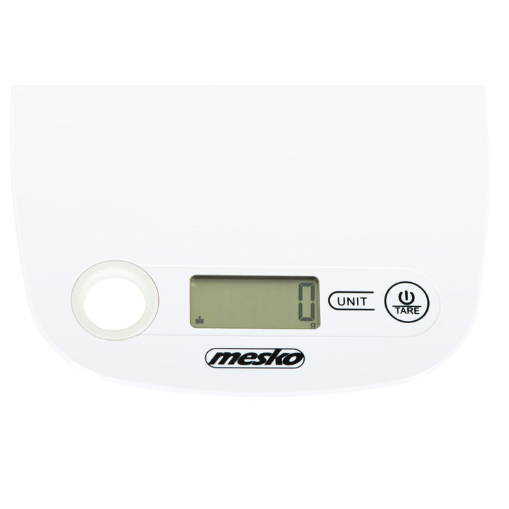 Mesko MS 3159w bijele LCD elektroničke kuhinjske vage