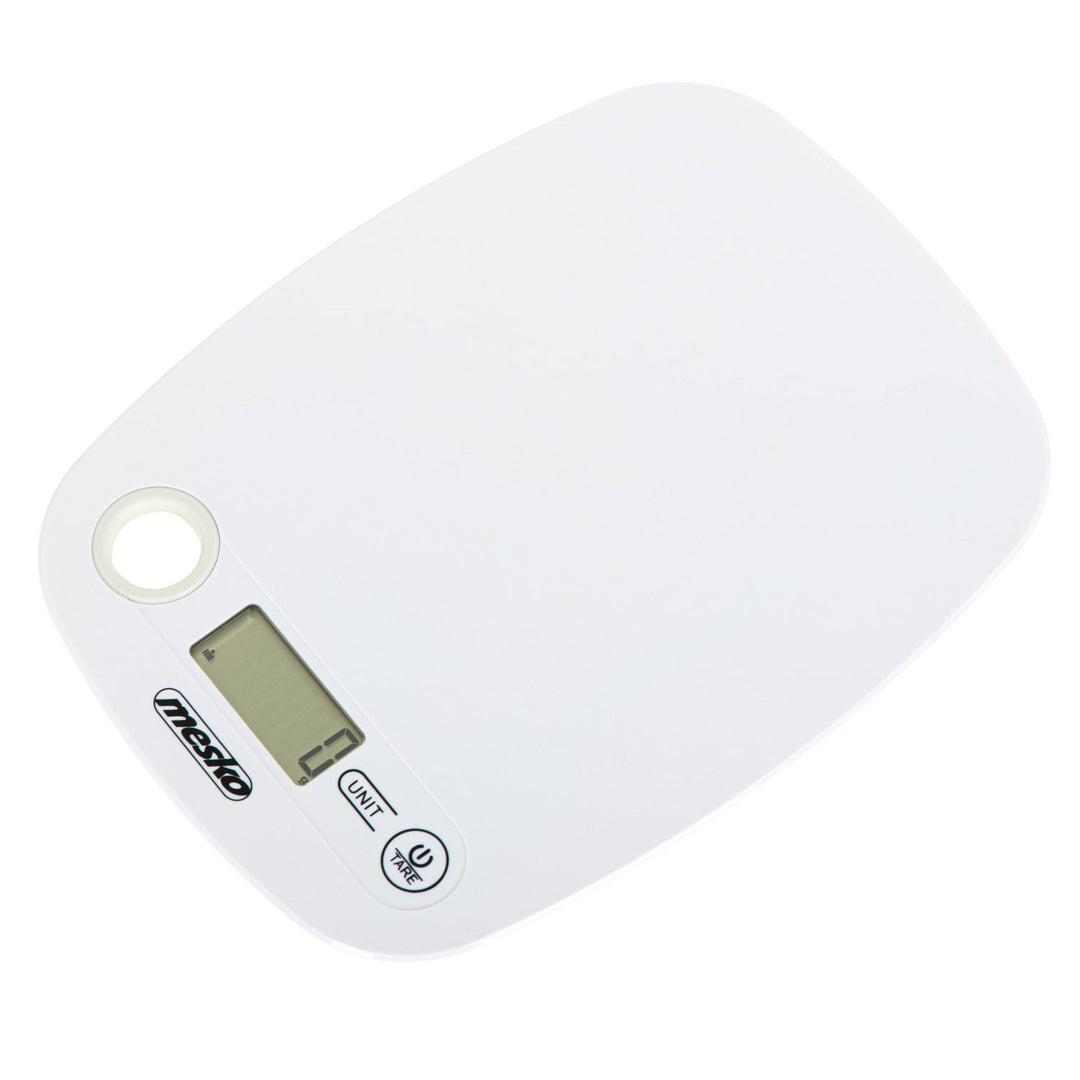 Mesko MS 3159w bijele LCD elektroničke kuhinjske vage