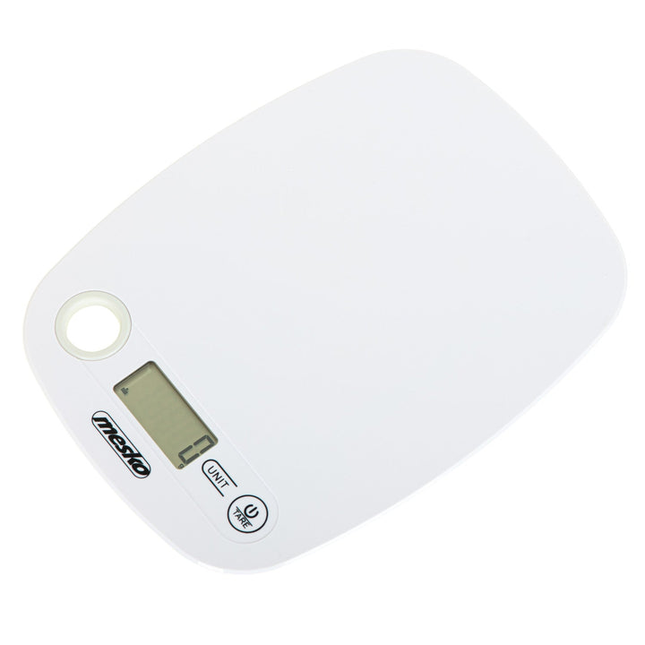 Mesko MS 3159w bijele LCD elektroničke kuhinjske vage