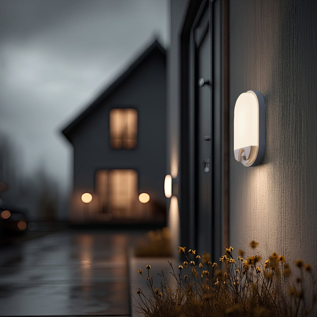 LED lampa s infracrvenim senzorom pokreta MCE340 W 1100 lm 15 W IP54 Maclean Energy, boja bijela, temperatura boje prirodno bijela (4000 K)