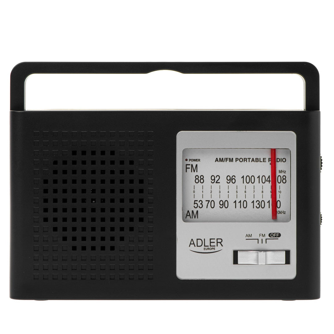 Adler radio, prijenosni, AM i FM, antena, napajanje iz mreže i baterije, AD 1909