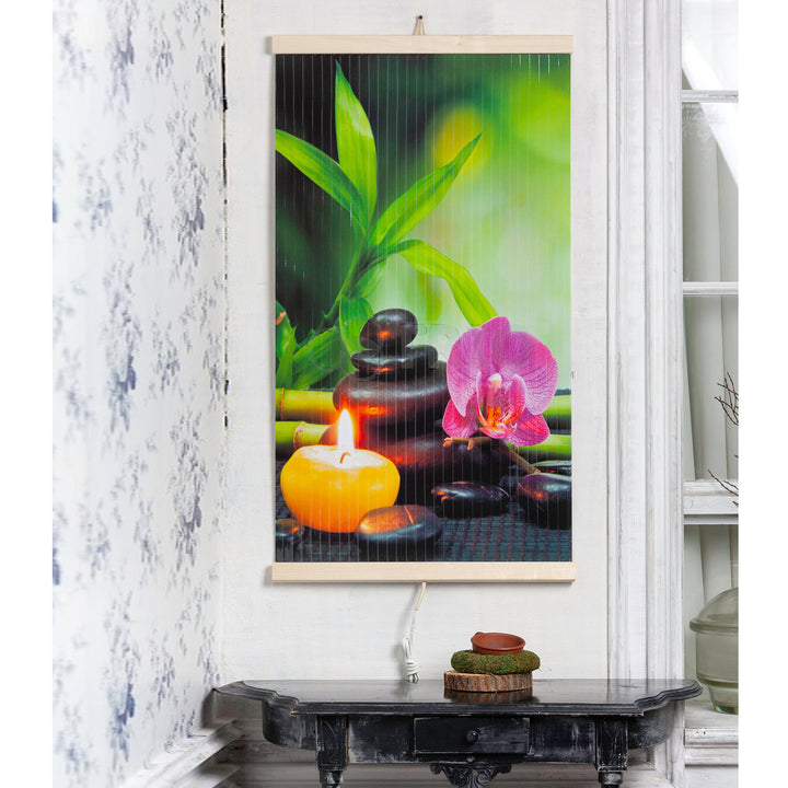 Infracrveni grijač – fleksibilni grijaći panel 430W TRIO uzorak 3 harmony, dimenzije 100x57 cm s regulatorom