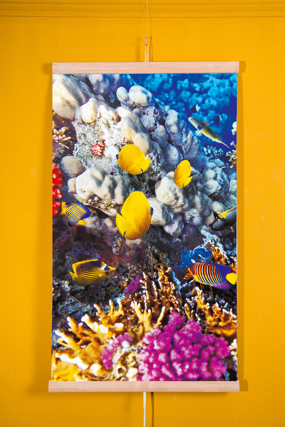 Infracrveni grijač – fleksibilni grijaći panel 430W TRIO, uzorak koraljnog grebena, dimenzije 100x57 cm, s regulatorom