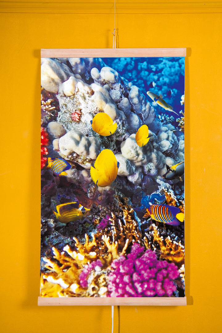 Infracrveni grijač – fleksibilni grijaći panel 430W TRIO, uzorak koraljnog grebena, dimenzije 100x57 cm, s regulatorom