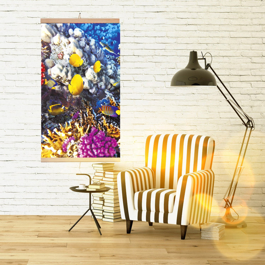 Infracrveni grijač – fleksibilni grijaći panel 430W TRIO, uzorak koraljnog grebena, dimenzije 100x57 cm, s regulatorom