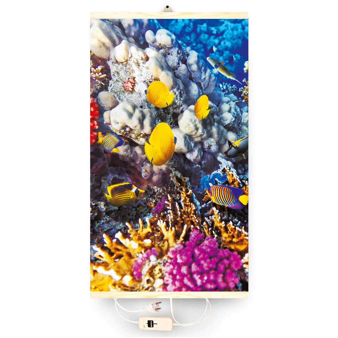 Infracrveni grijač – fleksibilni grijaći panel 430W TRIO, uzorak koraljnog grebena, dimenzije 100x57 cm, s regulatorom