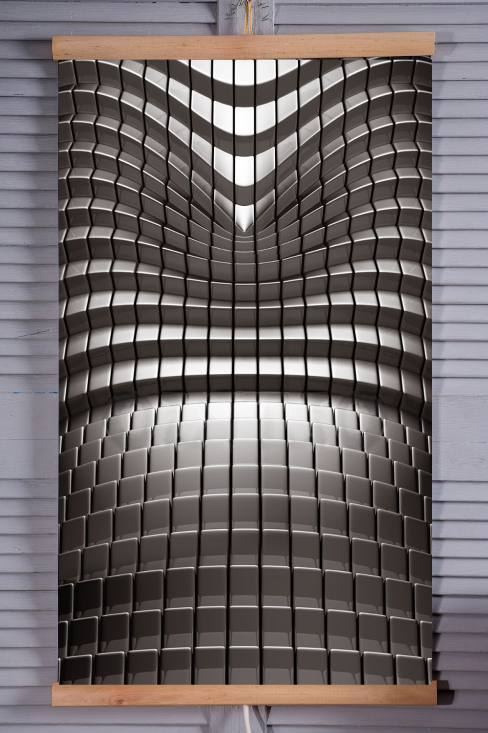 Infracrveni grijač – fleksibilni grijaći panel 430W TRIO uzorak 7 apstrakcija, dimenzije 100x57 cm s regulatorom