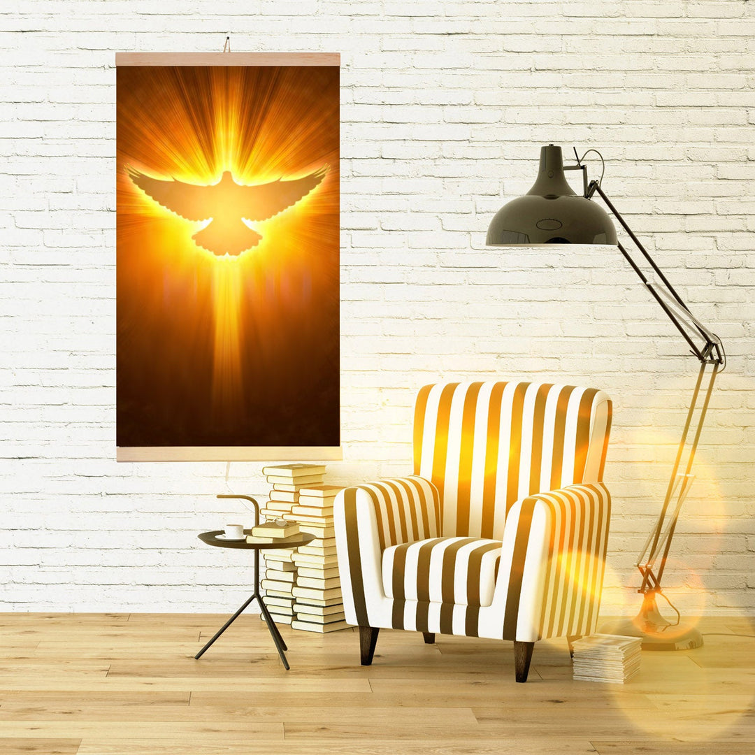 Infracrveni grijač – fleksibilni grijaći panel 430W TRIO, 12 uzorak golubice, dimenzije 100x57 cm, s regulatorom