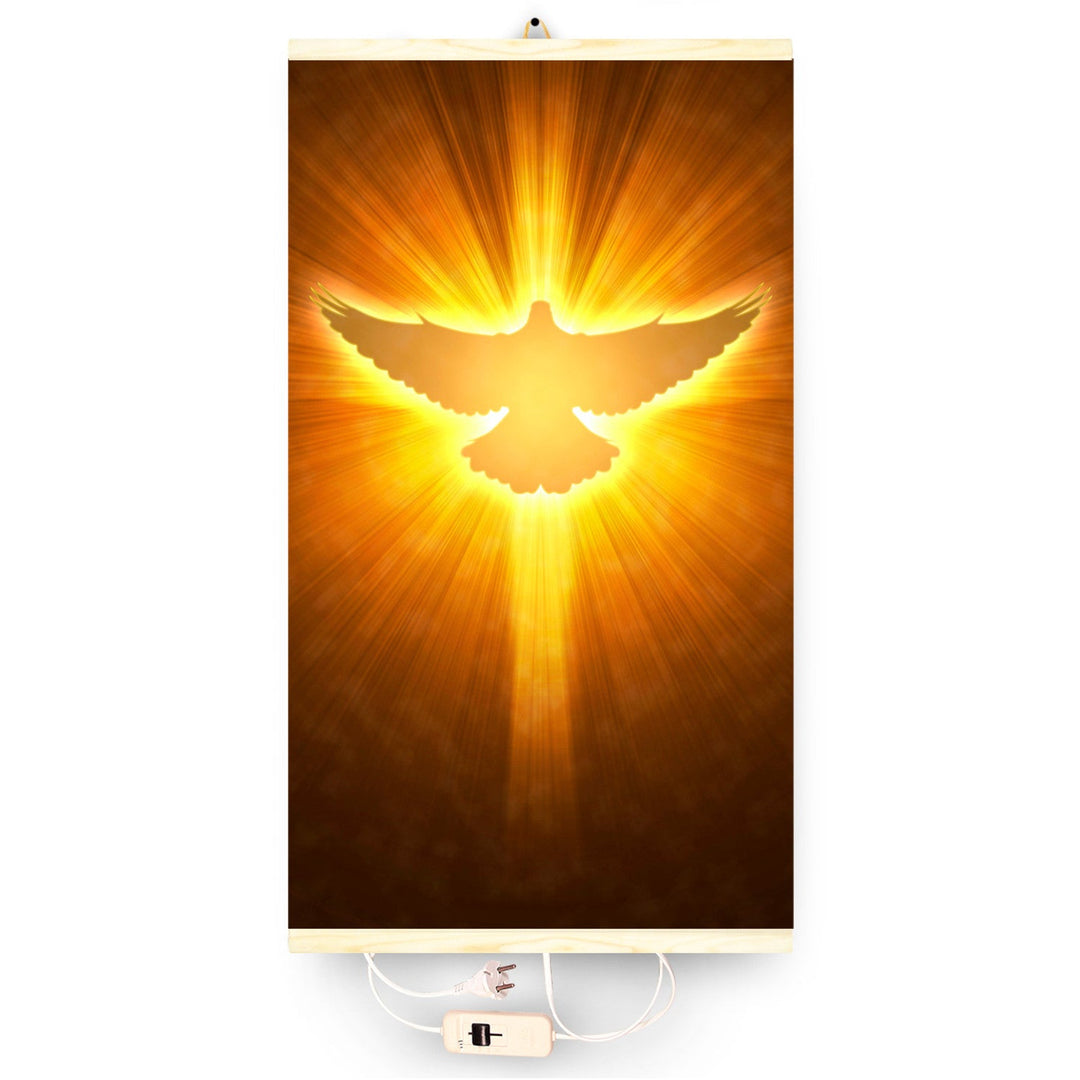 Infracrveni grijač – fleksibilni grijaći panel 430W TRIO, 12 uzorak golubice, dimenzije 100x57 cm, s regulatorom