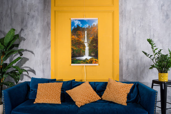 Infracrveni grijač – fleksibilni grijaći panel 430W TRIO model 15 vodopad, dimenzije 100x57 cm s regulatorom