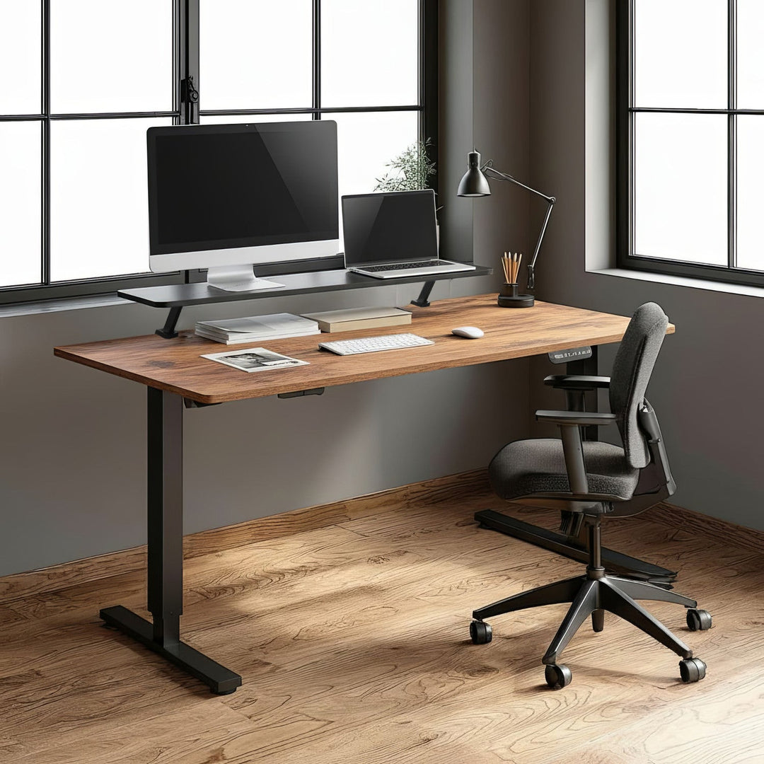 Ergo Office polica za monitor za stol, s vijkovima, 13"–32", max. 20 kg, ER-409