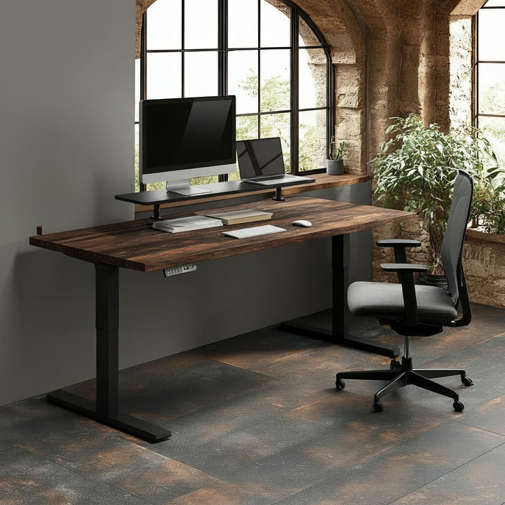 Ergo Office polica za monitor za stol, s vijkovima, 13"–32", max. 20 kg, ER-409